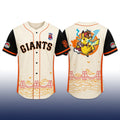 San Francisco Giants Pikachu Pokemon Worlds Night 2026 Baseball Jersey SF Giants Merch - Merchluma