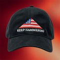 Cameron Hanes Merch Keep Hammering Flag Hat Embroidered Gifts For Dad - Merchluma