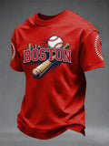 Boston Red Sox Merch The City Of Boston Baseball T-Shirt Best Gifts For Baseball Lovers - Merchluma