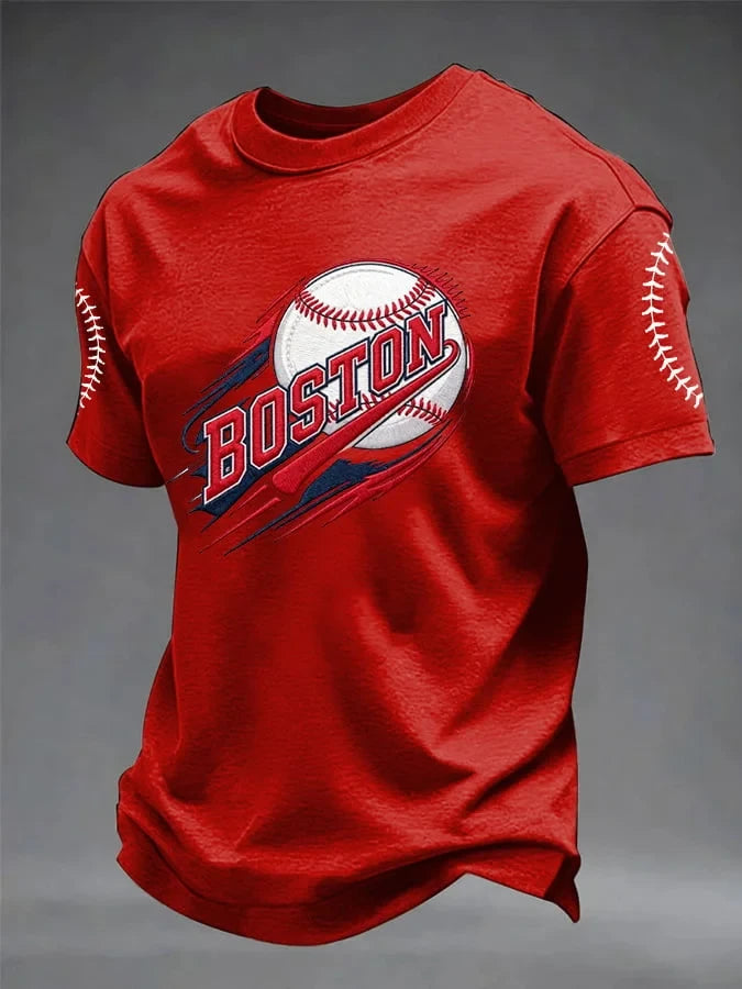 Boston Red Sox Merch Boston Baseball T-Shirt Gifts For Baseball Lovers - Merchluma