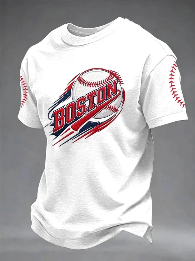 Boston Red Sox Merch Boston Baseball T-Shirt Gifts For Baseball Lovers Idea - Merchluma