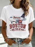 Boston Red Sox Merch Boston See You At 4 15 T-Shirt Baseball Fan Apparel Her Gifts - Merchluma