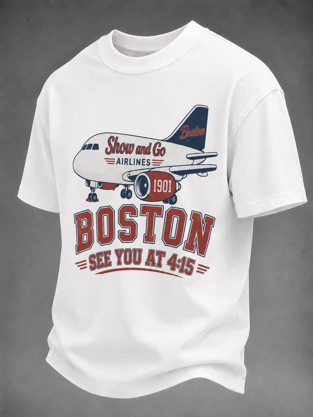 Boston Red Sox Merch Boston See You At 4 15 T-Shirt Gift Ideas For Fans - Merchluma