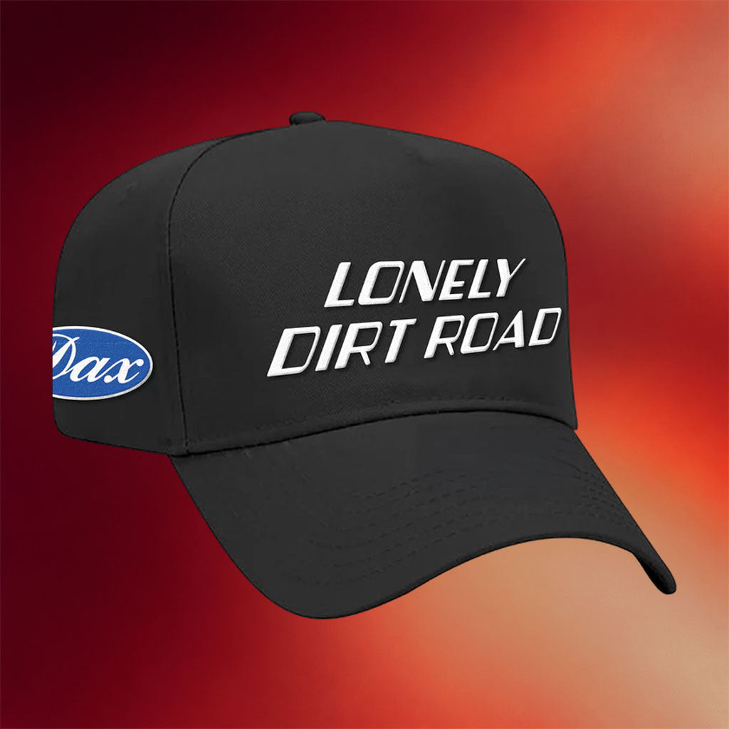 Dax Merch 2025 Tour Hat Embroidered Lonely Dirt Road Hat Best Birthday Gift For Husband - Merchluma