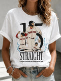 Boston Red Sox Merch Straight Longest Franchise Win Streak Since 1946 T-Shirt Baseball Fan Gear - Merchluma
