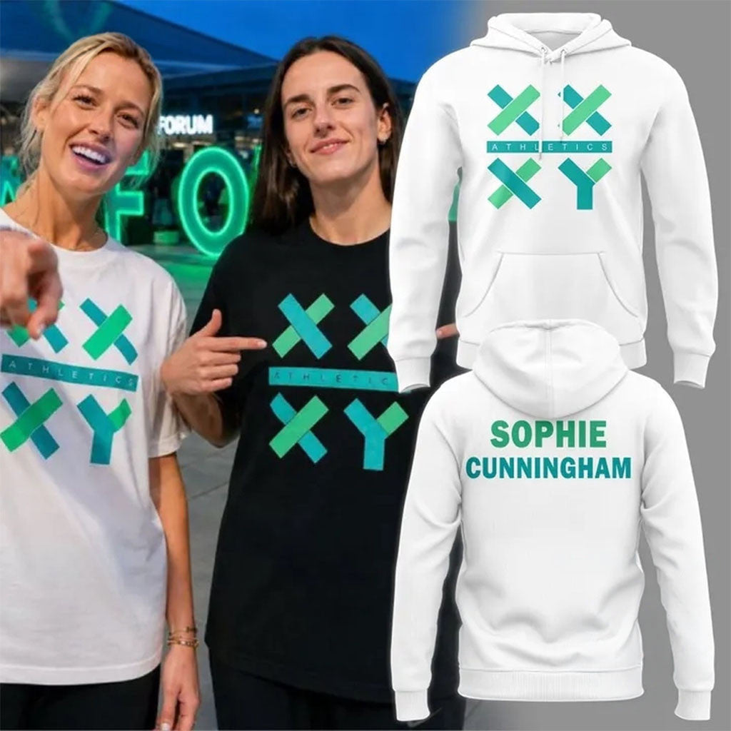 Sophie Thank You A Girl Mom Hoodie White Indiana Fever Merch Basketball Fan Gift Ideas - Merchluma