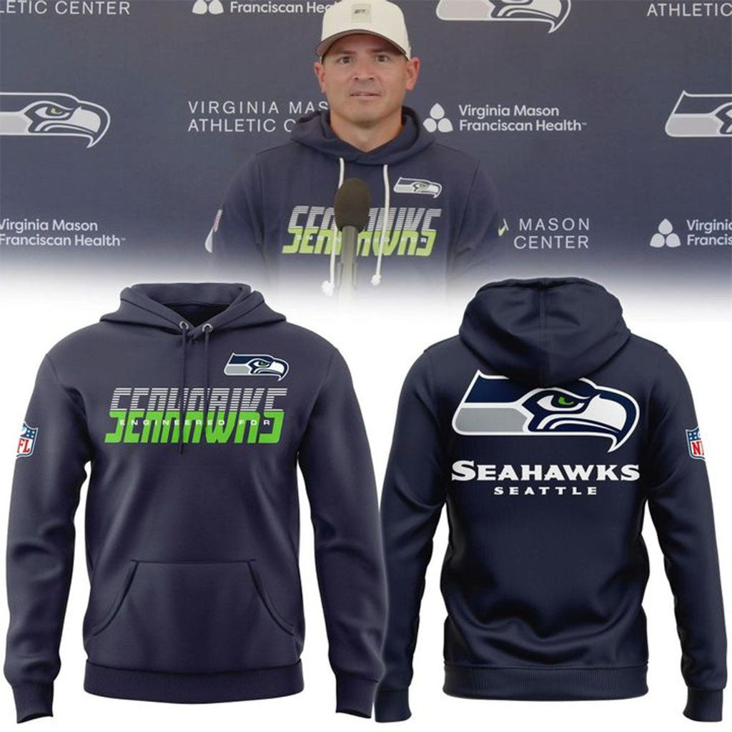 Seattle Seahawks Engineered For Greatness 2026 Hoodie Seahawks Merch Gifts For Fans - Merchluma