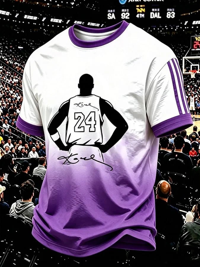 Los Angeles Lakers Merch Kobe Bryant #24 Los Angeles Basketball T-Shirt Gifts For Brother - Merchluma