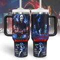 Scream The Legacy Ends Scary Movie Tumbler Scream Merch Gifts For Horror Lovers - Merchluma