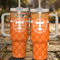 Tennessee Volunteers Basketball Orange Tumbler Volunteers Merch Gifts For Basketball Fan - Merchluma