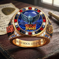 Rush Rock Band Legends Ring Rush Merch Birthday Gift For Husband - Merchluma