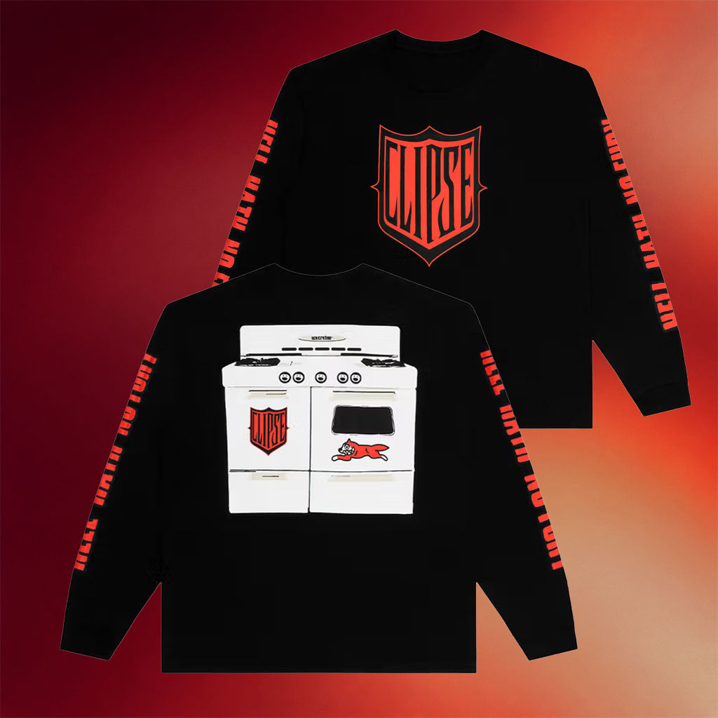 BBCIcecream Merch Icecream X Clipse Hell Hath No Fury Long Sleeve T-Shirt Present For Husband - Merchluma