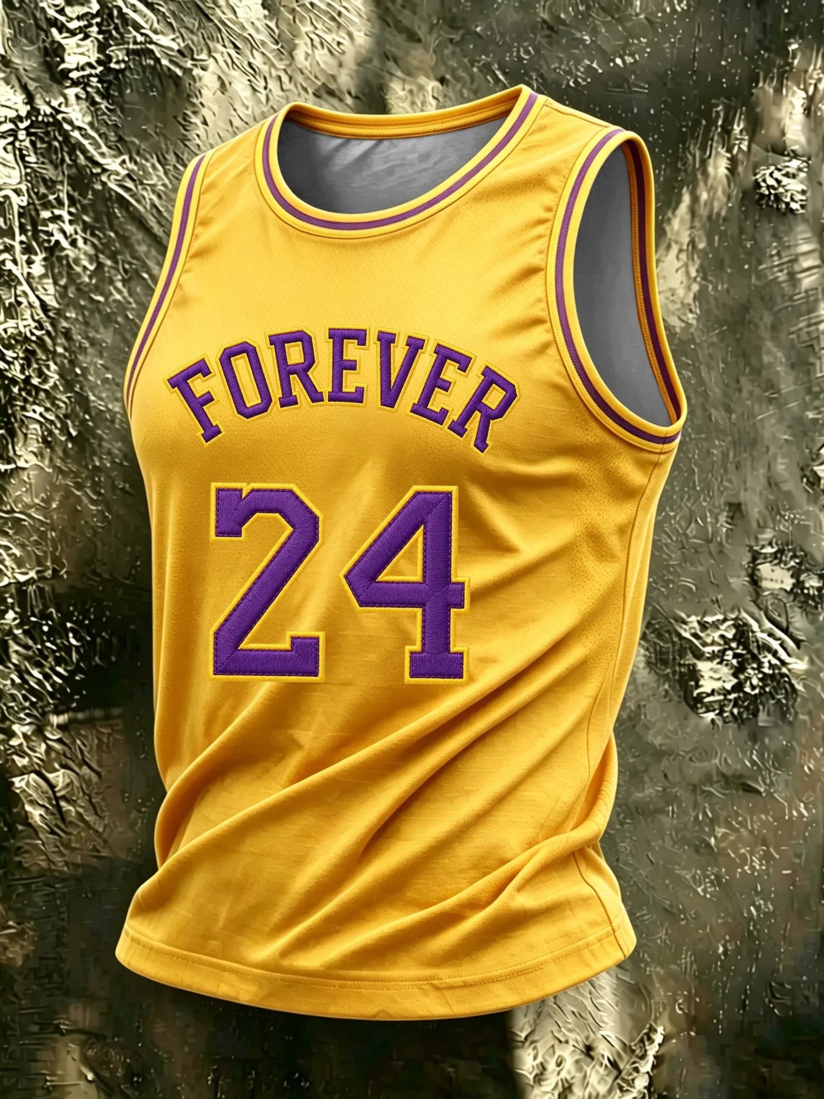 Los Angeles Lakers Kobe Bryant Forever #24 Basketball Jersey LA Lakers Merch Gift For Fans - Merchluma