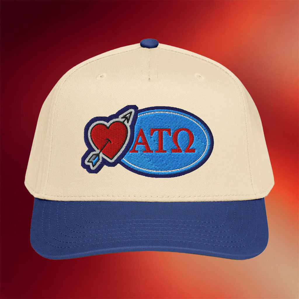 Alpha Tau Omega Merch Embroidered ATO Valentines Hat Good Gifts For Boyfriend - Merchluma