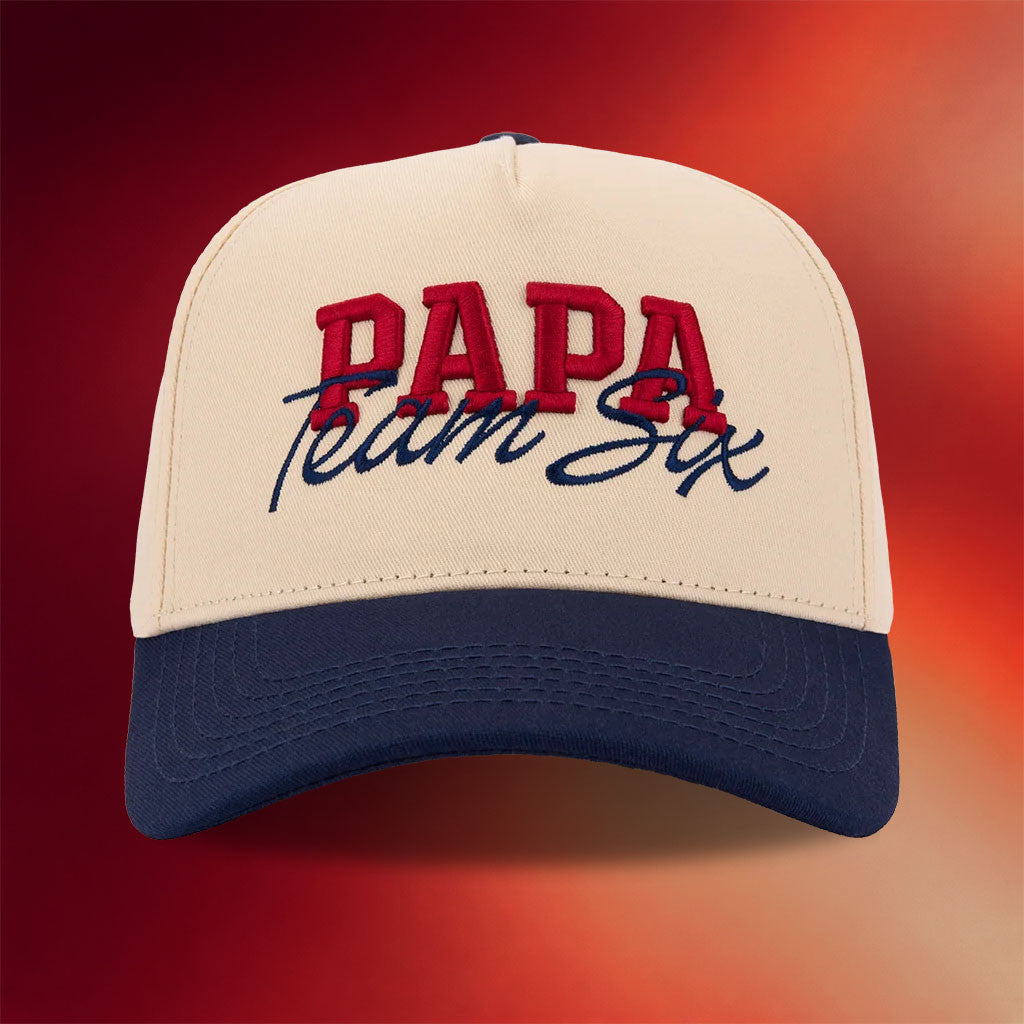 BWTB Merch 2026 Papa Team Six Hat Embroidered Best Father's Day Special Gifts - Merchluma
