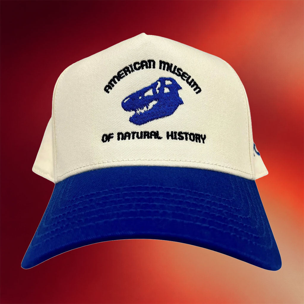American Museum Of Natural History Merch 2026 Skull Two Tone Hat Embroidered Gifts For Brothers - Merchluma