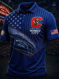 Chicago Cubs Merch Chicago Windy City Est 1876 Polo Shirt Gifts For Baseball Fans - Merchluma
