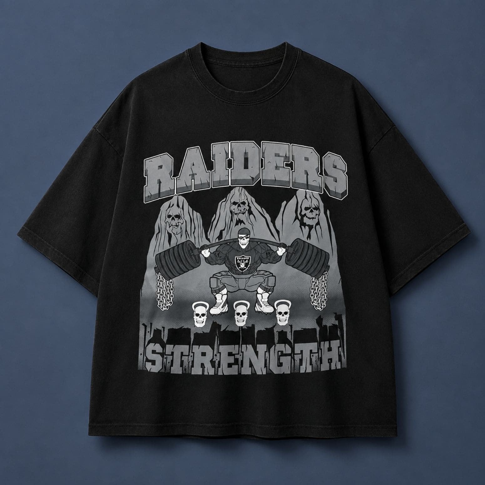 AJ Cole Raiders Strength Shirt Las Vegas Raiders Merch Gifts For Football Fan - Merchluma