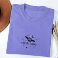 Bat Moon Stars A Little Batty T-Shirt Cute Halloween Clothing Gifts For Sisters - Merchluma