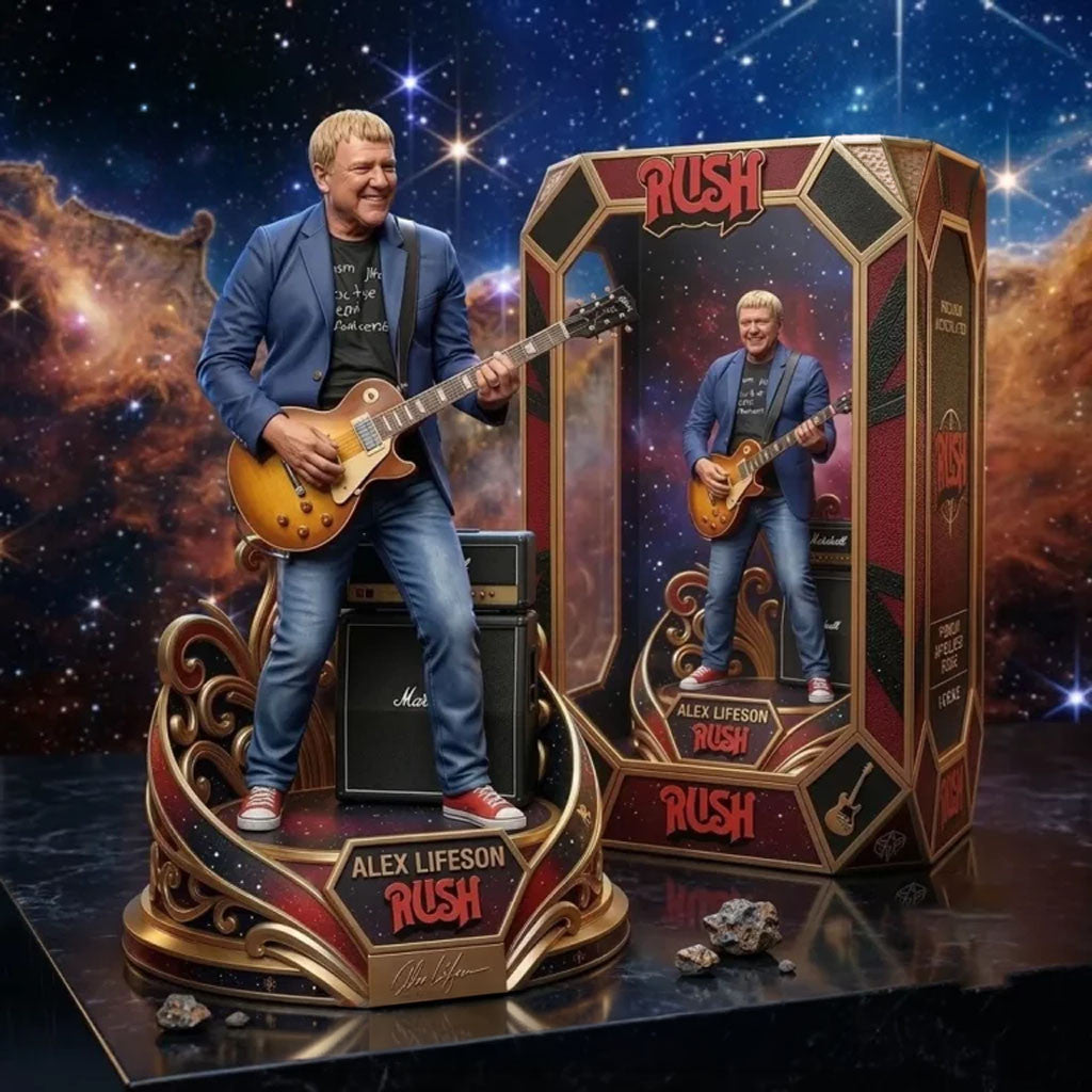 Rush Rock Band Alex Lifeson Acrylic Plaque Rush Merch Display Room Decor Gifts For Rock Fan - Merchluma