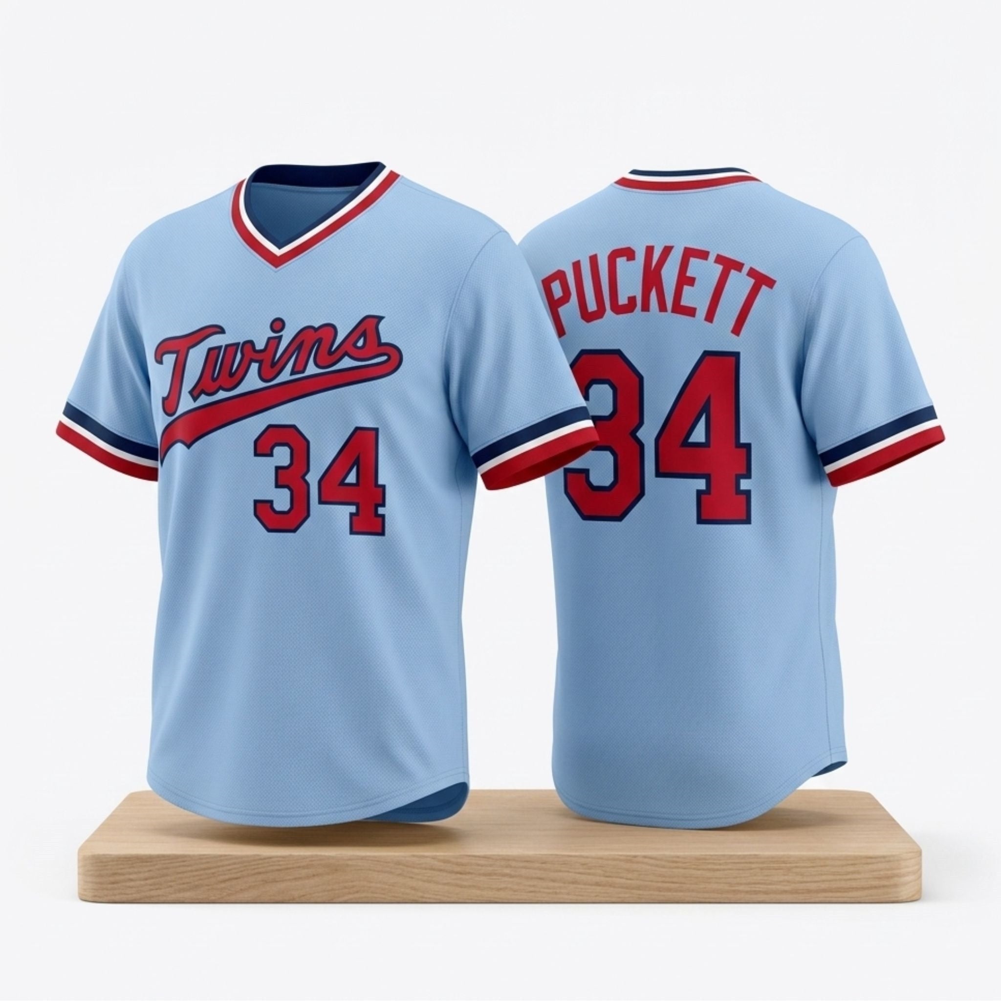 Twins #34 Kirby Puckett 2026 Jersey Minnesota Twins Merch Best Gifts For Baseball Fans - Merchluma