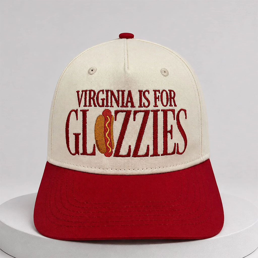 2026 Virginia Is For Glizzies Hot Dog Hat Embroidered Birthday Gift For Friends - Merchluma