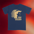 Mainfactor Merch 2026 Cowboy Logo T-Shirt Boy Golden Shirt Unique Gift For Brothers - Merchluma