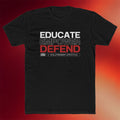 Black Guns Matter Merch 2026 Educate Empower Defend T-Shirt Solutionary Lifestyle Shirt Black - Merchluma