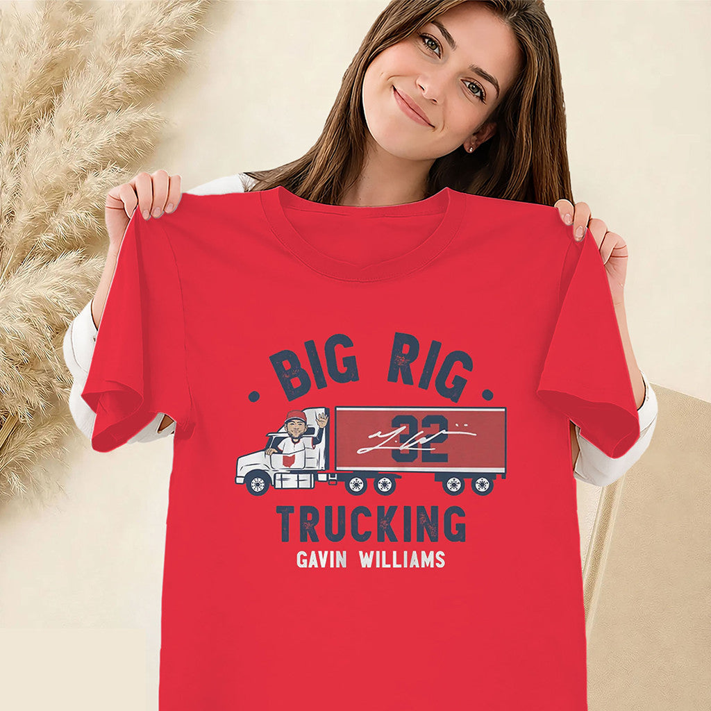 Big Rig Shirt Gavin Williams Cleveland Guardians Merch Gifts For Baseball Fans - Merchluma
