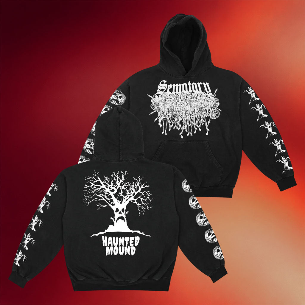 Real Haunted Mound Merch 2026 Sematary Logo Hoodie Music Lover Gifts For Him - Merchluma
