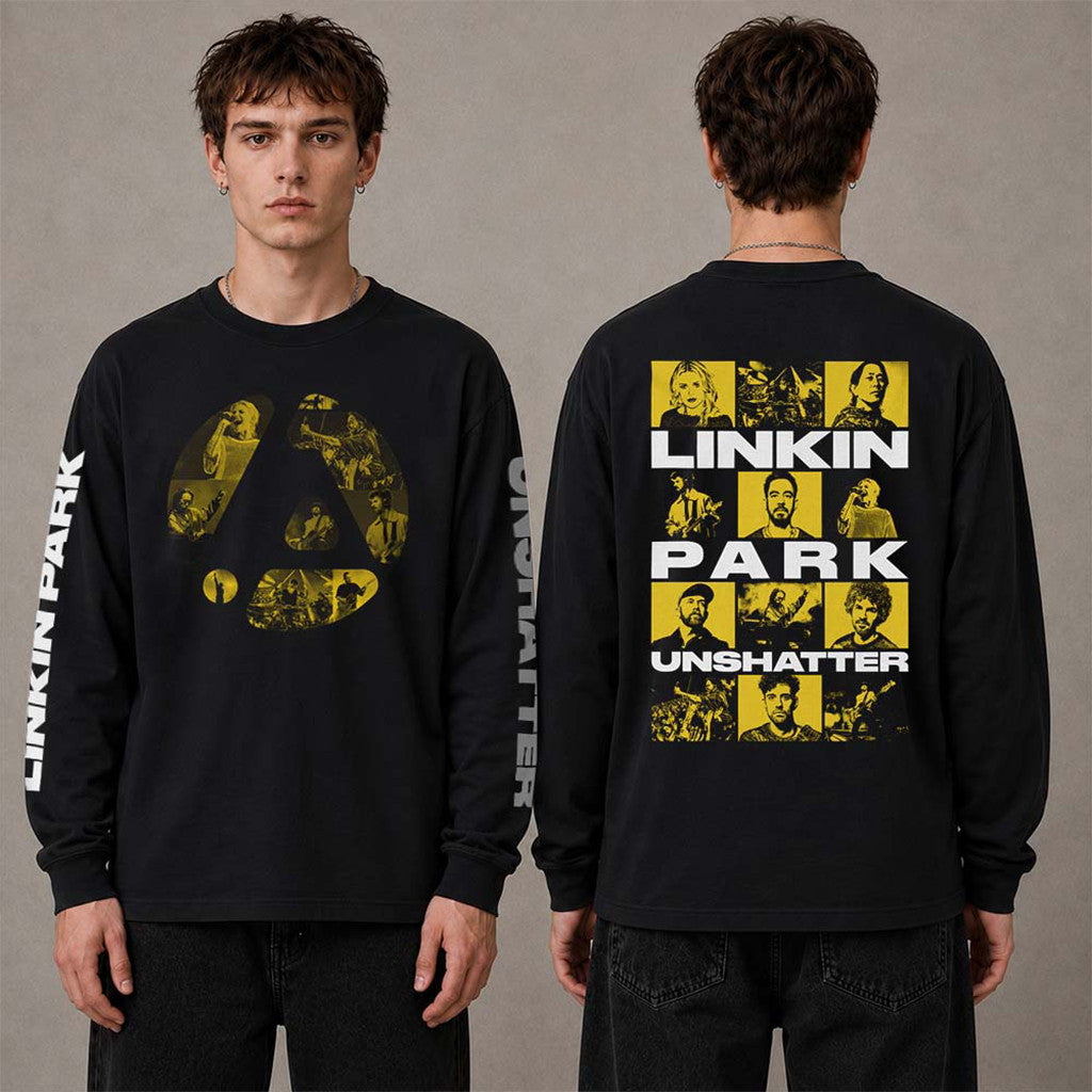 Linkin Park Unshatter Movie Long Sleeve Shirt Linkin Park Merch Gifts For Husband - Merchluma