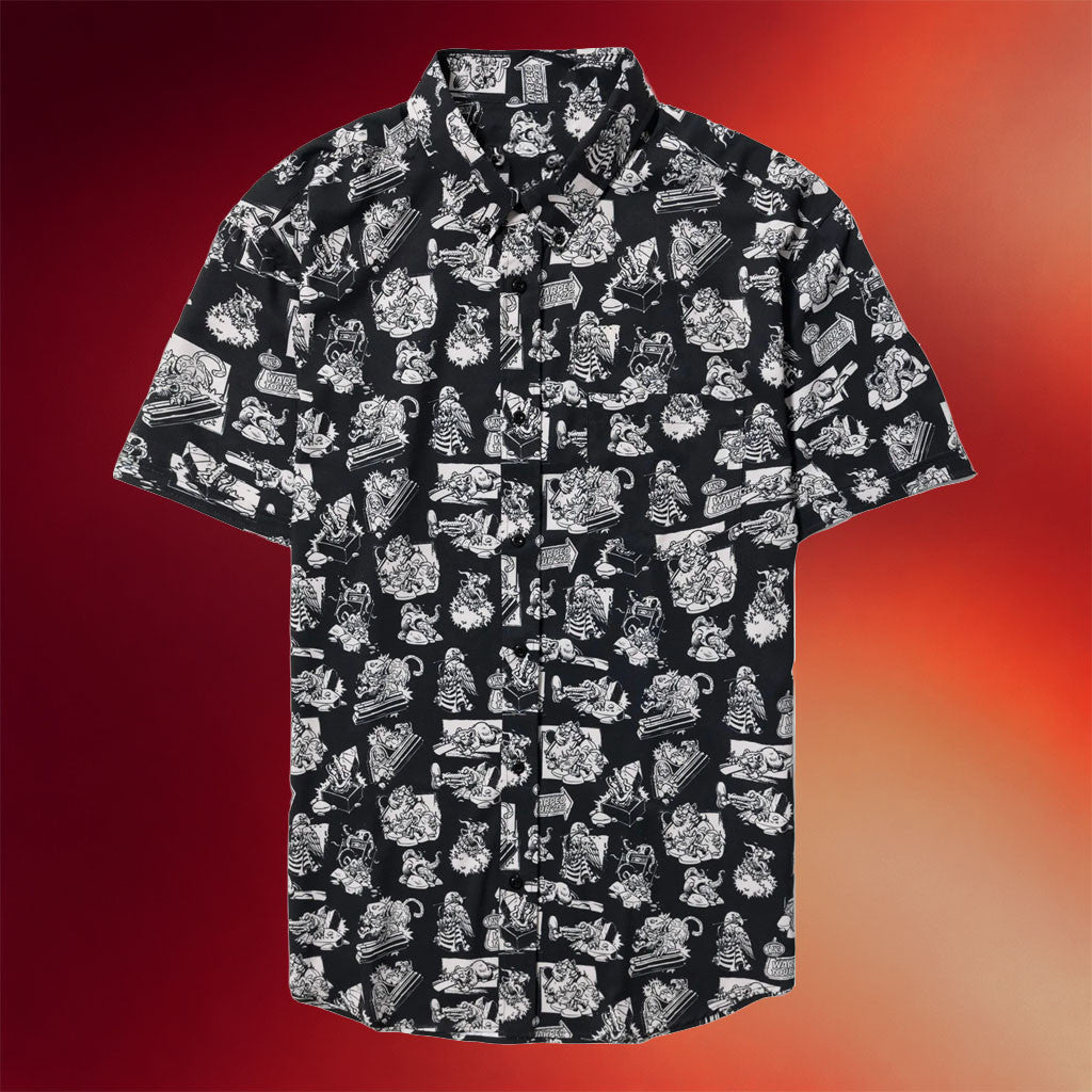 Vans Warped Tour Montreal Merch 2026 VWT X RSVLTS Warped In The Wild Kunuflex Hawaiian Shirt - Merchluma