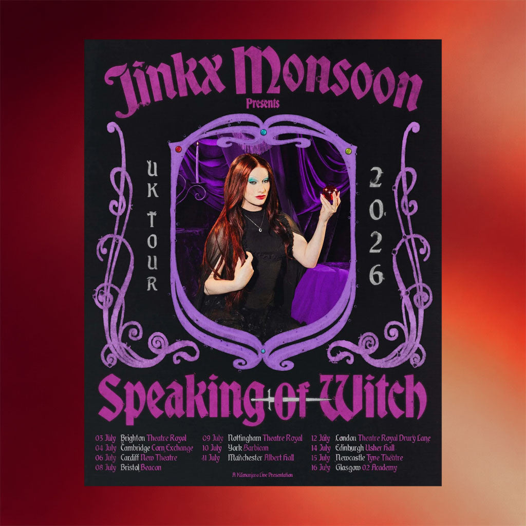 Mainfactor Merch 2026 Jinkx Tour Poster Speaking Of Witch Poster Jinkx Monsoon Merch Home Decor - Merchluma
