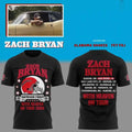 Zach Bryan X San Diego State Aztecs Merch With Heaven On Tour 2026 T-Shirt Gift For Music Fans - Merchluma