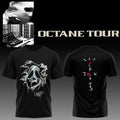 Don Toliver Octane Tour Merch 2026 Don Toliver X Scream X Cactus Jack Airbrush Ghostface Shirt - Merchluma
