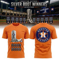Houston Astros 2026 Silver Boot Series Champions Graphic T-Shirt Houston Astros Merch - Merchluma