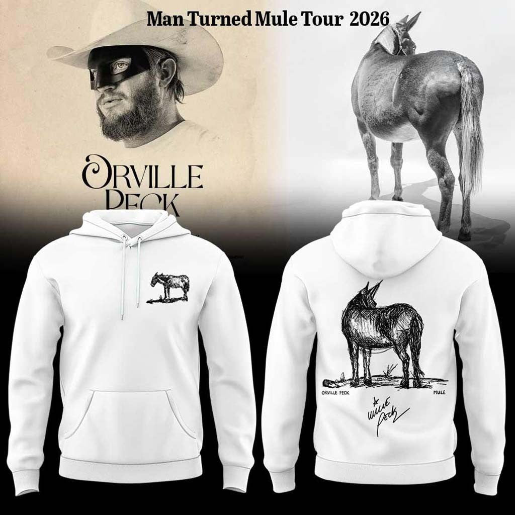 Orville Peck Man Turned Mule Tour 2026 Signature Hoodie Orville Peck Merch Country Fan Gifts - Merchluma