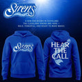 Cleveland Sirens Hear The Call WNBA 2026 Hoodie Cleveland Sirens Merch Basketball Fan Apparel - Merchluma
