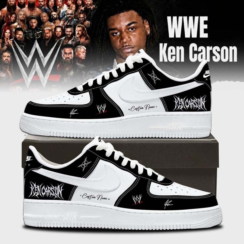 Personalized Ken Carson X WWE SummerSlam 2026 Signed Sneakers Fan Merch Gifts For Husband - Merchluma
