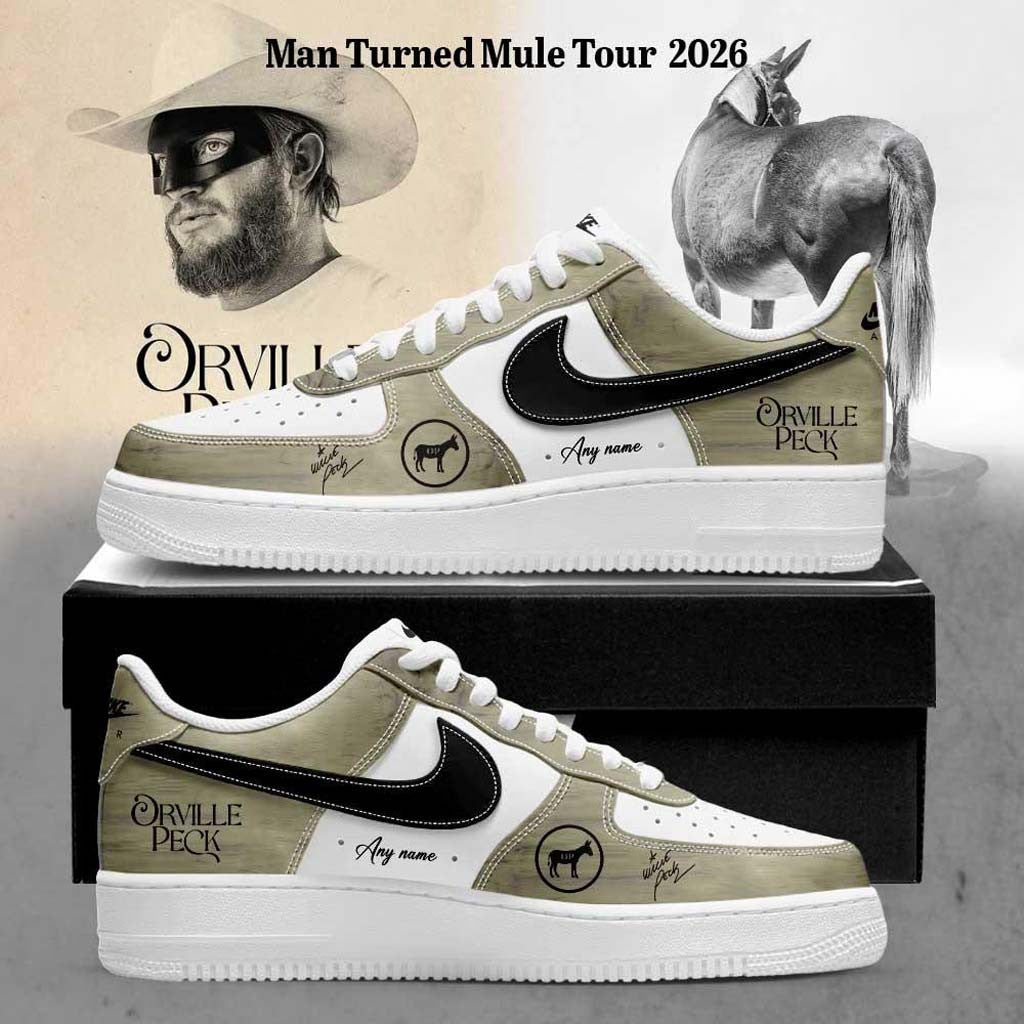 Personalised Orville Peck Merch 2026 Man Turned Mule Tour Shoes Sneakers Gift For Music Fans - Merchluma