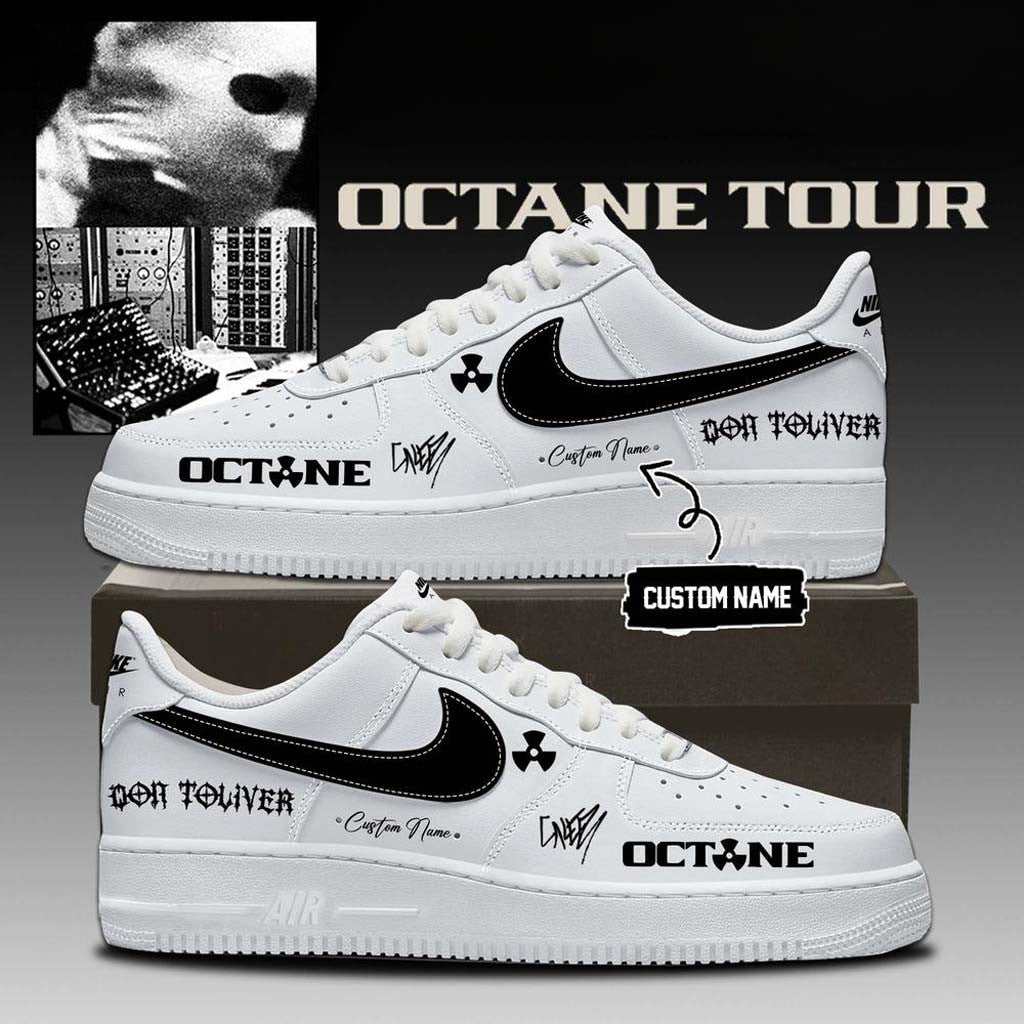 Personalized Don Toliver Octane Tour 2026 Signed Sneakers Don Toliver Merch Gift For Rap Fan - Merchluma