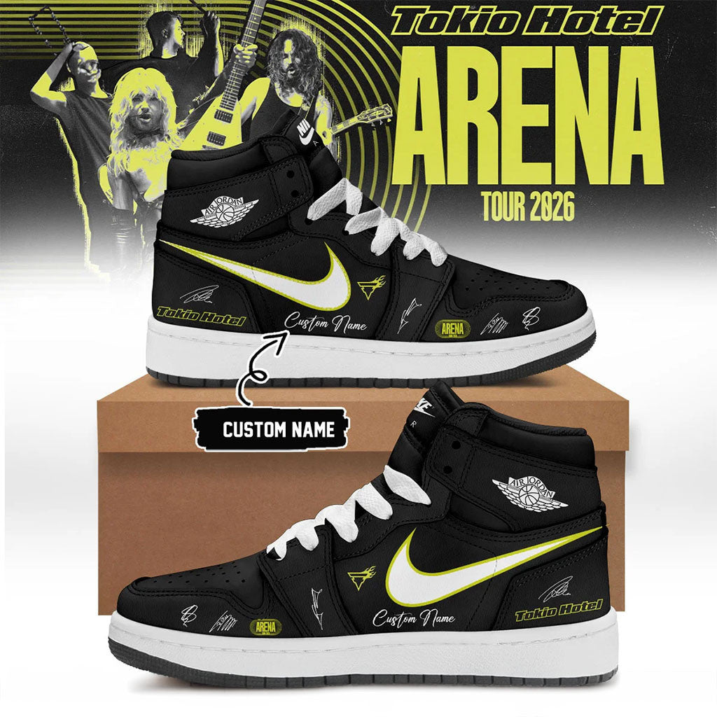 Custom Tokio Hotel ARENA TOUR Sneakers Tokio Hotel Merch Presents For Boyfriend - Merchluma