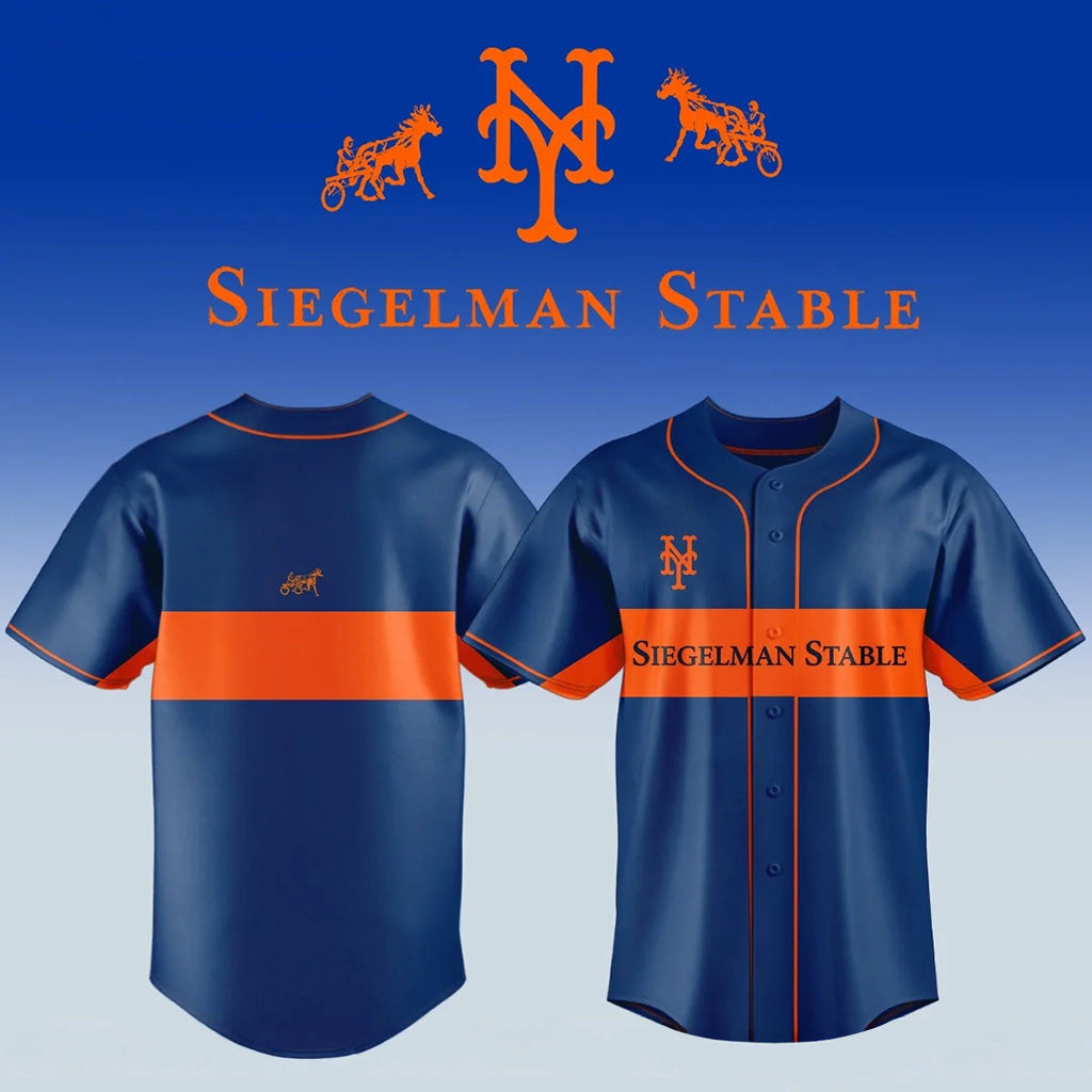 New York Mets X Siegelman Stable 2026 Collection Jersey NY Mets Merch Baseball Fan Gifts - Merchluma