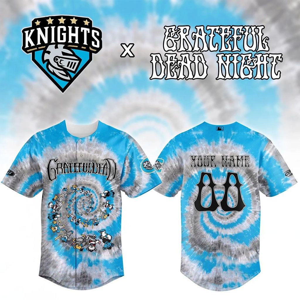 Personalized Charlotte Knights Grateful Dead Night New Jersey Charlotte Knights Merch 2026 - Merchluma