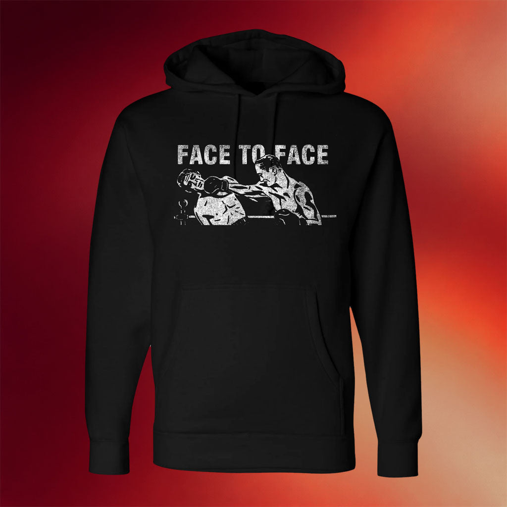 Enemy Ink Merch 2026 Face to Face Boxer Hoodie Face To Face Merch Rock Band Fan Apparel - Merchluma