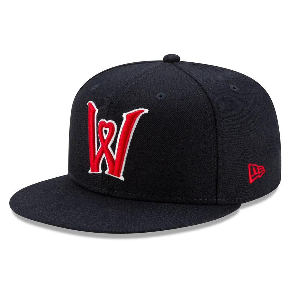 Worcester Red Sox Merch 2026 Heart W On-Field Snapback Hat Embroidered Gift For Baseball Fans - Merchluma