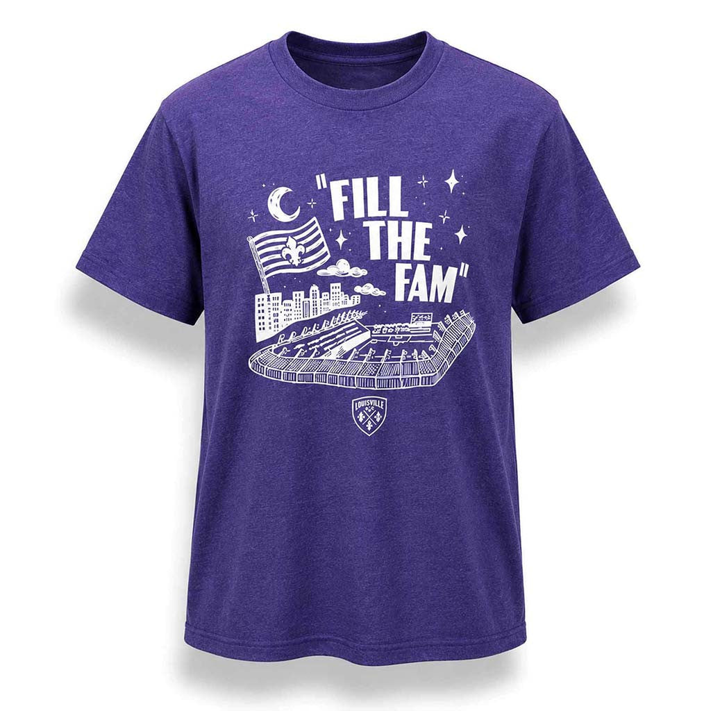 Louisville City FC Fill The Fam T-Shirt Louisville City FC Merch Gifts For Fans - Merchluma