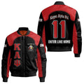 Custom Alpha Phi Alpha Fraternity INC Racing Style Jacket Alpha Phi Alpha Merch Presents For Him - Merchluma