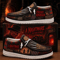 A Nightmare On Elm Street Merch Freddy Krueger Shoes Gift For Horror Lovers - Merchluma