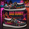 Bad Bunny Tropical Night Icon Shoes Un Verano Sinti Loafers Bad Bunny Merch Fan Gifts - Merchluma